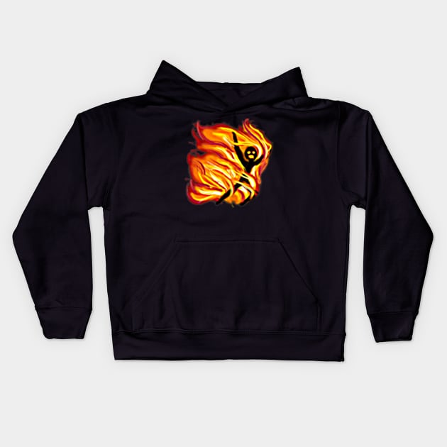 Panic. Kids Hoodie by infernallaura